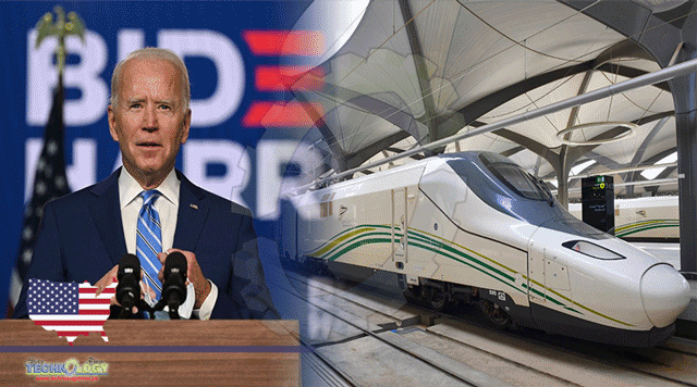 Biden-Administration-Pushes-Evs-High-Speed-Rail-As-Future