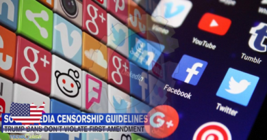 Tech giants placing restrictions on social media platforms