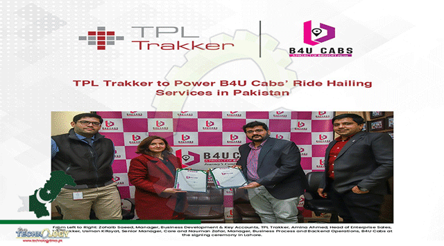 TPL-Trakker-To-Power-B4U-Cabs-Ride-Hailing-Services-In-Pakistan