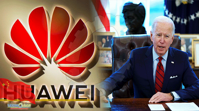 China-Attacks-President-Biden-Over-Tighter-Huawei-Ban