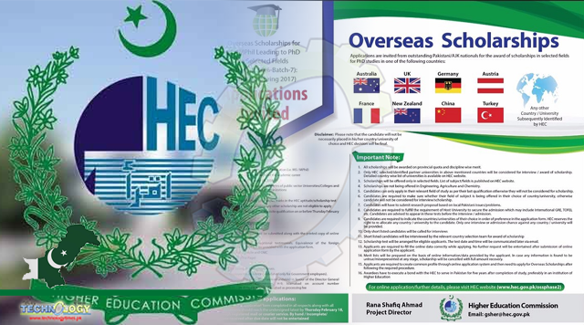 HEC announces overseas scholarships for higher education