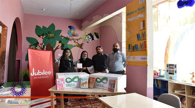 Jubilee-Life-And-Charter-For-Compassion-Establish-25-Libraries-In-Karachi