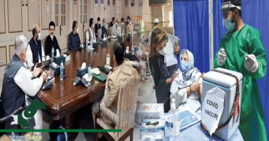NCOC-Team-Visits-Corona-Vaccination-Centre-In-Sialkot