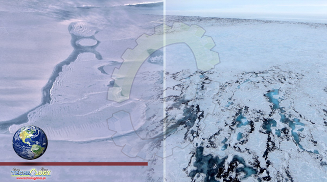 Antarctic lake disappears after ice shelf fractures