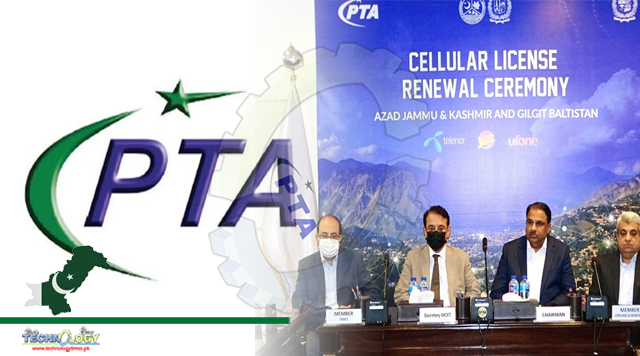 PTA Renews Cellular (NGMS) Licenses of Three Operators in AJK & GB