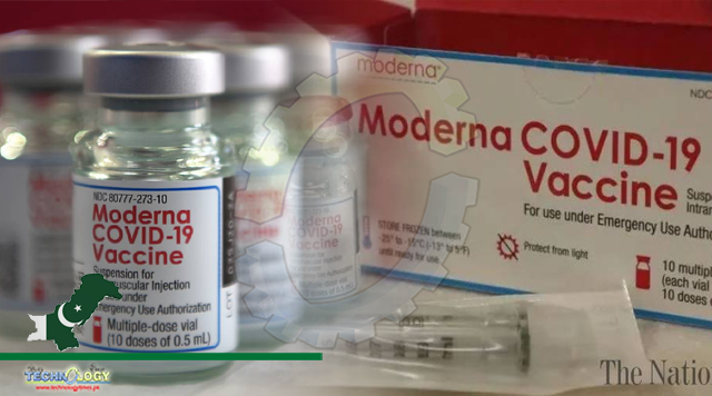 Pakistan to receive 2.5mn doses of Moderna vaccine from US