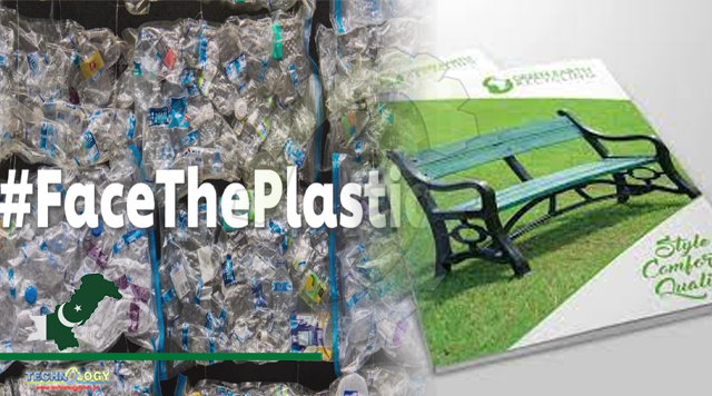 Unilever Pakistan and Green Earth Recycling Plastic to convert plastic waste into Park Benches