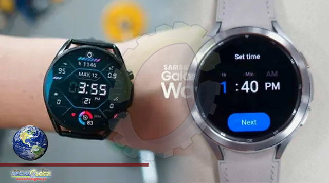 Samsung Galaxy Watch4 Classic leaks in a live image