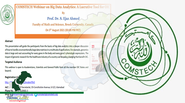 COMSTECH Webinar on Big Data Analytics