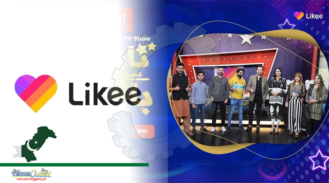 Winners of Likee Team enjoyed with Popular actor Mikal Zulfiqar on popular talk show
