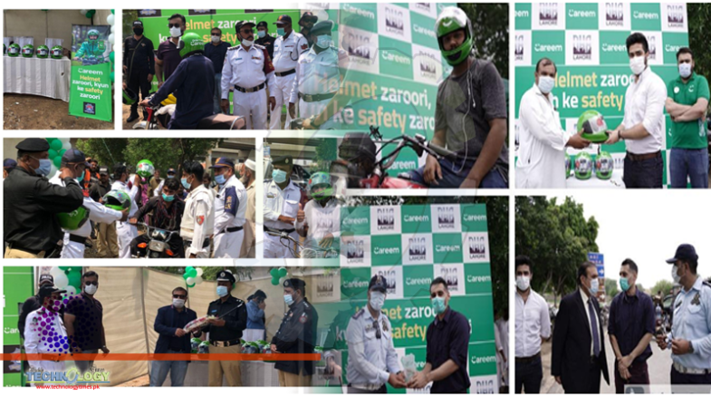 Careem highlights importance of road safety by distributing helmets, partners with authorities