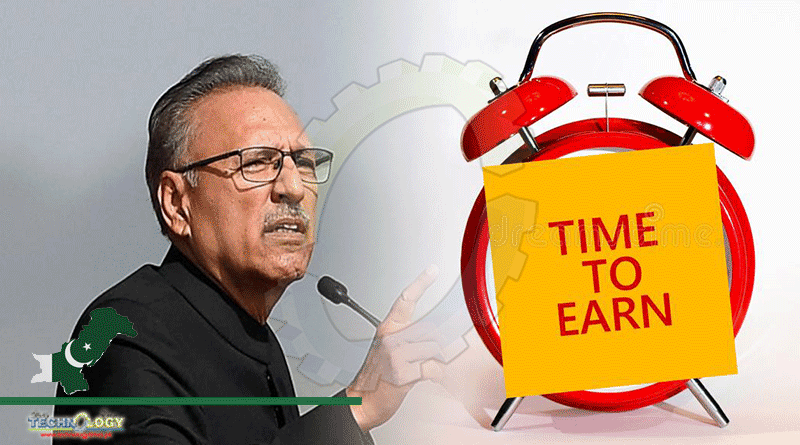Alvi To Equip Youngsters To Work And Earn Money In Pakistan