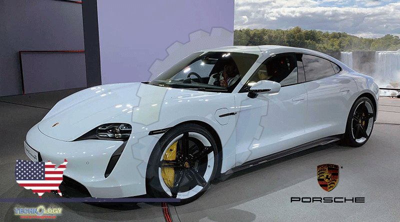 All New Porsche's Taycan, A Four-Door, Twin Motor Sports EV Car