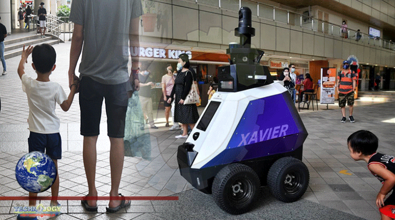 Singapore To Cut Undesirable Social Behavior By Petrol robot On Streets