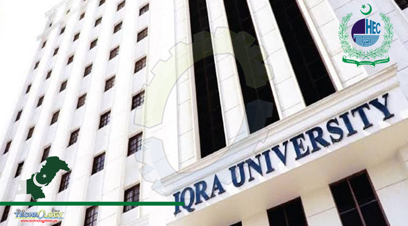 HEC Launches Research Project Worth Rs 10.2 Million For Iqra University