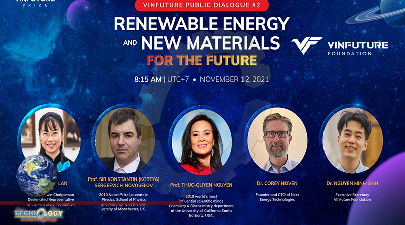 VinFuture Foundation Hosts Public Dialogue About "Renewable Energy & New Materials For The Future" With Nobel-Winning Professor