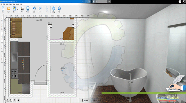 Free-Bathroom-design-software-to-use