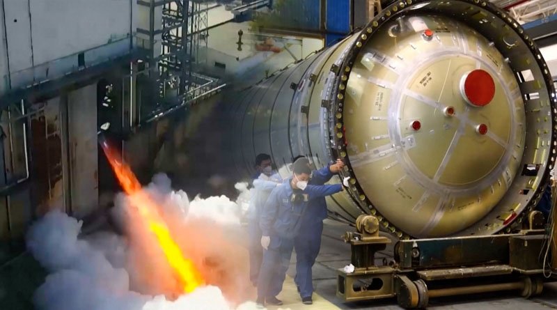 Chinese Kerosene Rocket Engine Completes 50-Second Test Run