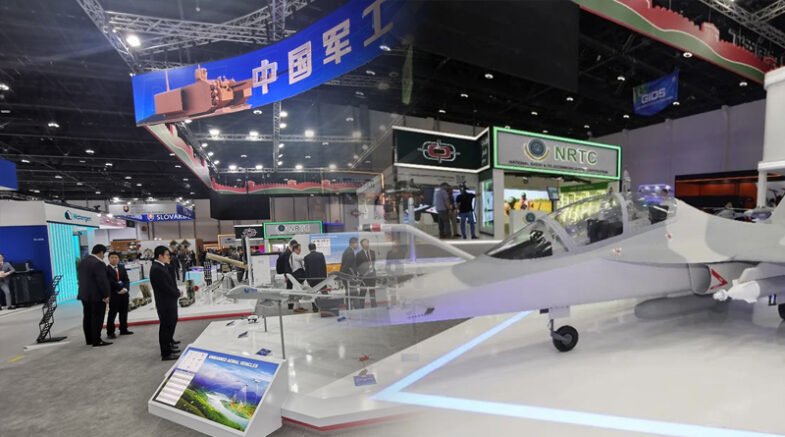 Chinese Arms Manufacturers Display Innovative Goods At Defense Expo