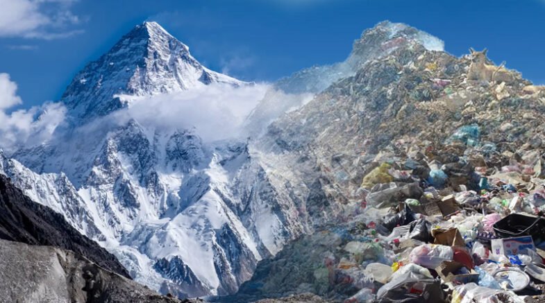 Plastic Waste Generated In Pakistan Equals Two K2 Mountains