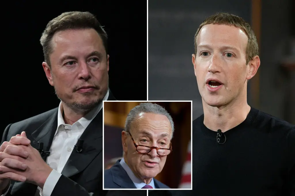 US Senate Leader To Host AI Forum With Musk, Zuckerberg, Pichai