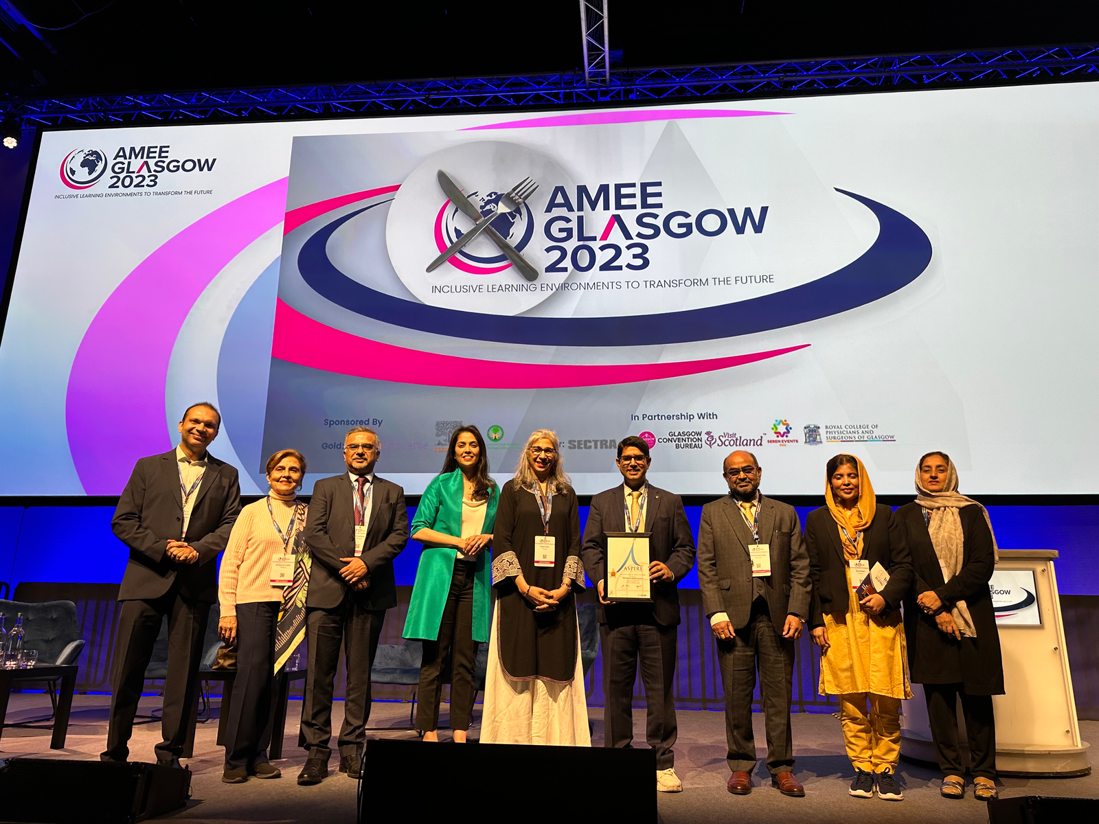 AKU Medical College Wins Prestigious AMEE Stellar Award