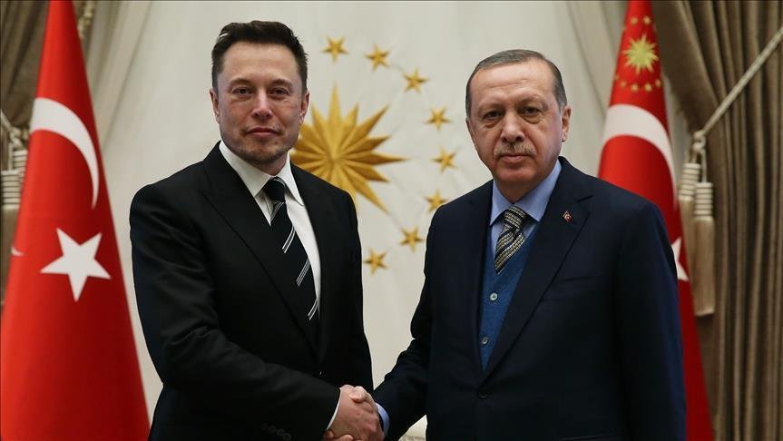 Turkish President Urges Elon Musk To Build Tesla Factory In Turkey