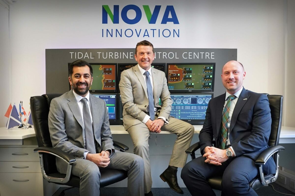 Nova Innovation Deploys Floating Solar Demonstrator in Scotland