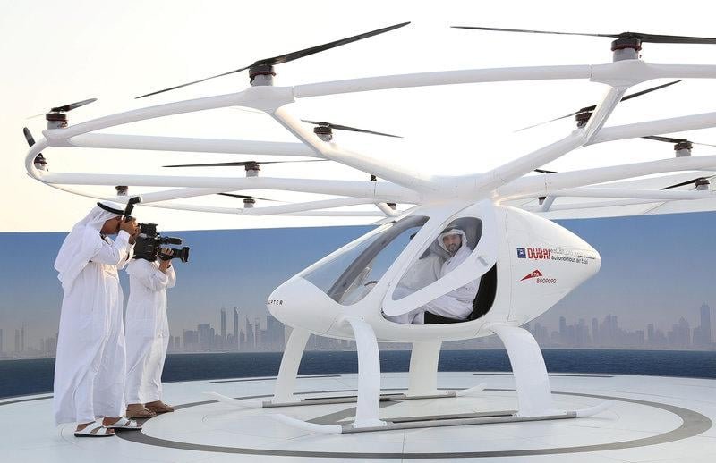 Dubai Set to Soar into Future with World's First Flying Taxi